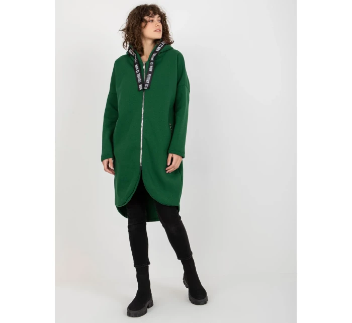 Mikina RV BL 6683.00P tmavě zelená