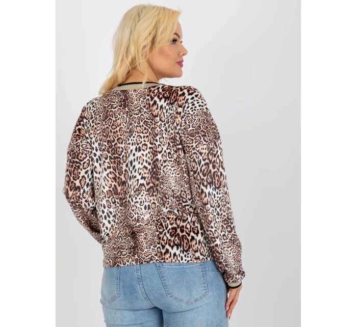 Halenka RV BZ 8338.39P černá a béžová