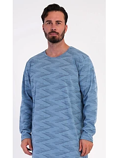 Pánská noční košile s dlouhým rukávem model 22405122 - Vienetta MAN