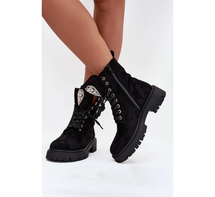 Šněrovací vyšší model 216816 Step in style