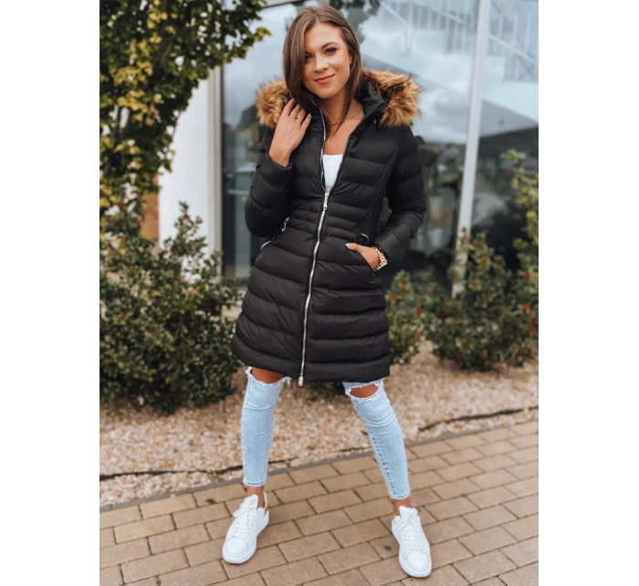 TERIS dámská zimní bunda černá FashionStreet TY3095