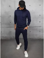 Pánské tmavě modré tepláky Dstreet AX0673 Pánské tmavě modré tepláky Dstreet AX0673