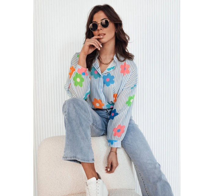 Dámská košile oversize modrá Dstreet model 21972886 - FashionStreet