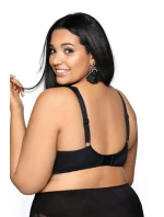 Dámská podprsenka 053/22 Carmela black - MAT Dámská podprsenka 053/22 Carmela black - MAT