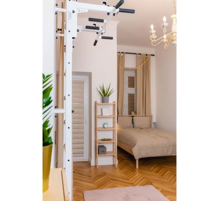 GYMNASTICKÝ ŽEBŘÍK S NASTAVITELNOU KOVOVOU TYČÍ 731W BENCHK GYMNASTICKÝ ŽEBŘÍK S NASTAVITELNOU KOVOVOU TYČÍ 731W BENCHK