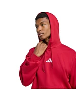 Pánská mikina adidas Essentials Feelcozy Hoodie červená KC0907 pánské