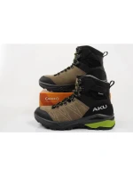 Aku pánská trekingová sportovní obuv Adapta Gore-tex kožená černá zelená