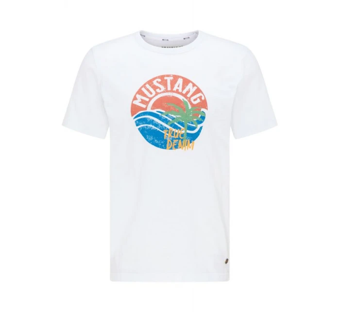 Tričko s logem Mustang Alex M 1009534 2045 Tričko s logem Mustang Alex M 1009534 2045