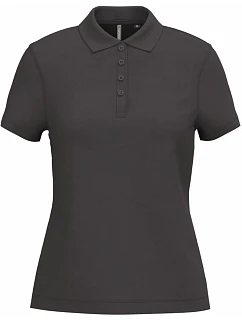 K 255 Dámské piqué polo model 22430808 dark grey - Kariban