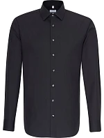 Shirt Shaped LSL Košile s dlouhým rukávem model 22501188 black - Seidensticker Shirt Shaped LSL Košile s dlouhým rukávem model 22501188 black - Seidensticker