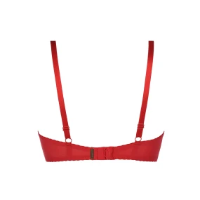 Dámská podprsenka model 18030560 červená - Axami Dámská podprsenka model 18030560 červená - Axami