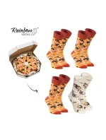 Rainbow Socks Pizza 4 páry model 21606732 - ZOOKSY/RAINBOW SOCKS Rainbow Socks Pizza 4 páry model 21606732 - ZOOKSY/RAINBOW SOCKS