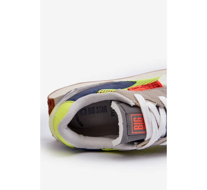 Pánské sportovní tenisky s paměťovou pěnou Memory Foam od Big Star NN174344 šedé Pánské sportovní tenisky s paměťovou pěnou Memory Foam od Big Star NN174344 šedé