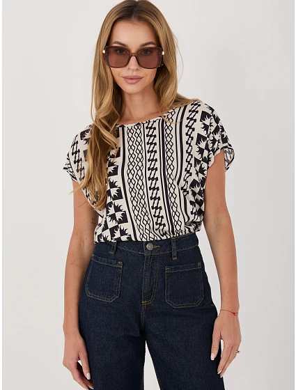 Bluzka model 22089586 granatowy - FPrice