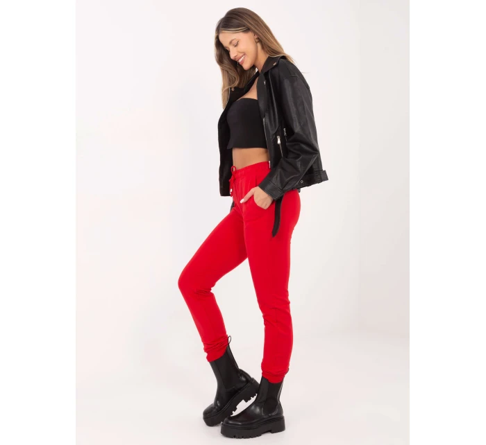 Tepláky RV DR 5040.92 červená