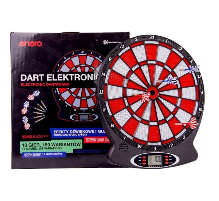 Elektronický šipkový disk Enero 1041568 Elektronický šipkový disk Enero 1041568