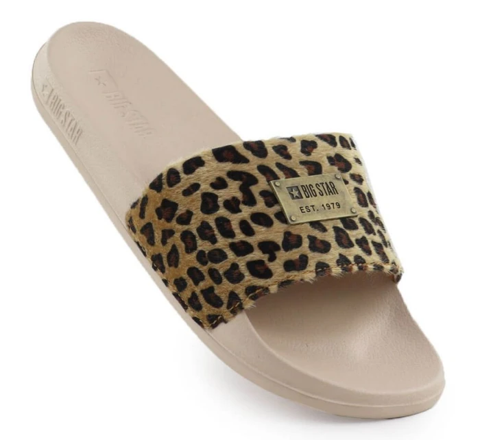 Dámské plážové žabky beige model 21905105