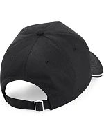 Beechfield B 25C 5 panelová kšiltovka "Authentic Piped Peak" 53.025C black/white Beechfield B 25C 5 panelová kšiltovka "Authentic Piped Peak" 53.025C black/white