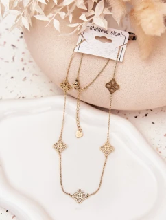 Náhrdelník Ze Nerezové Oceli Zlatý