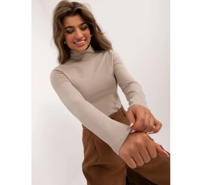Bluzka model 20280539 ciemny bezowy - FPrice