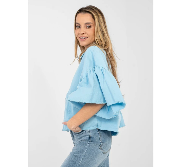 IT KR bunda FL9998.85 světle modrá IT KR bunda FL9998.85 světle modrá