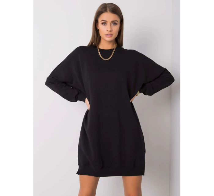 Sukienka RV SK model 21782234 czarny - FPrice Sukienka RV SK model 21782234 czarny - FPrice