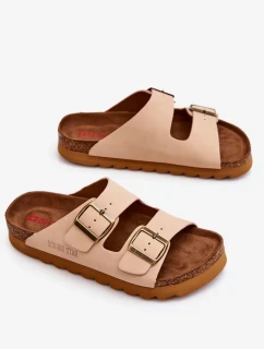 Dámské klasické pantofle Big Star - béžové