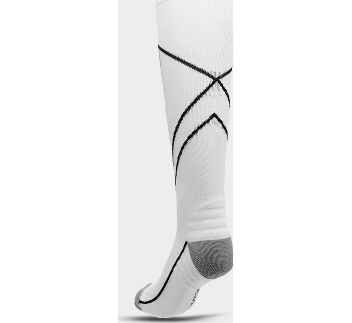Dámské lyžařské ponožky model 18685638 bílé - 4F