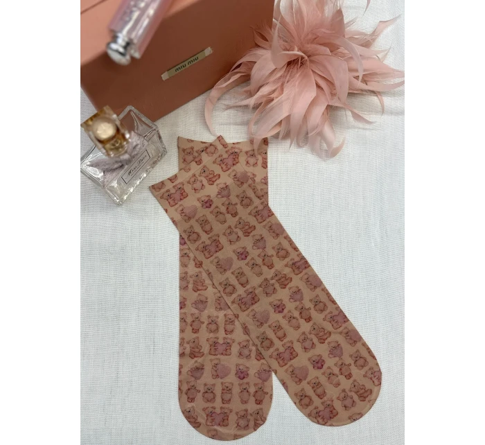 Dámské vzorované ponožky model 7465057 20 den - Magnetis