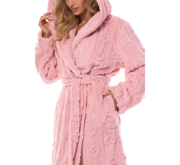 L&L 2404 Carina dlouhý S-2XL dámský župan L&L 2404 Carina dlouhý S-2XL dámský župan