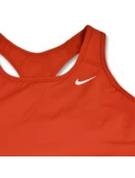 Sportovní podprsenka Nike Swoosh Pro-padded Bra Wmns Cinnabar/White - BV3630-624