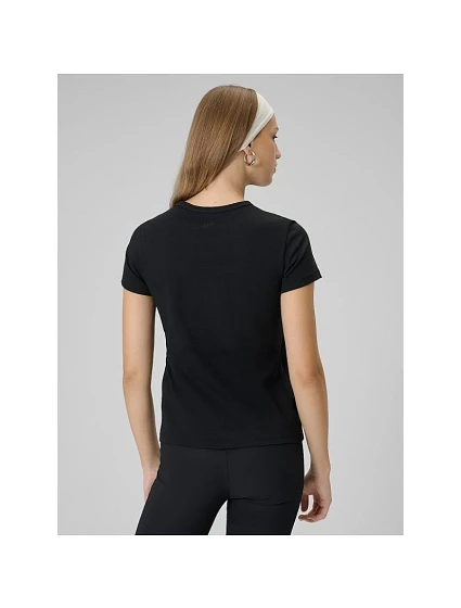 Dámské hladké tričko slim model 22193680 dámské - 4F Dámské hladké tričko slim model 22193680 dámské - 4F