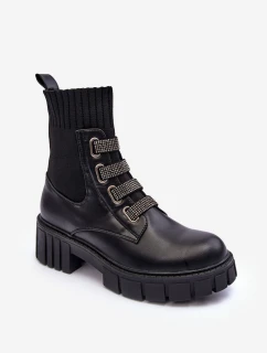 Botky Workery s  černé model 21633870 - Boto