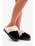 Dámské Sněhule Na Silné Podešvi S Kožíškem Černé Doriola Dámské Sněhule Na Silné Podešvi S Kožíškem Černé Doriola