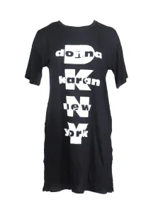 Dámská noční košile YI2322403-001 černobílá - DKNY