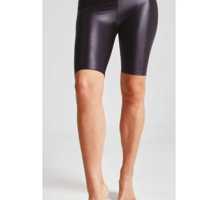 Dámské krátké legíny Kolarki Black Brillant Černá - Gatta