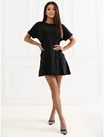 Dámské šaty A1229.10P černé - Rue Paris