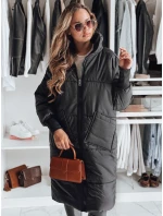 Dámská oversize bunda černá Dstreet model 21969909 - FashionStreet Dámská oversize bunda černá Dstreet model 21969909 - FashionStreet