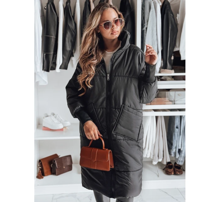 Dámská oversize bunda černá Dstreet model 21969909 - FashionStreet Dámská oversize bunda černá Dstreet model 21969909 - FashionStreet