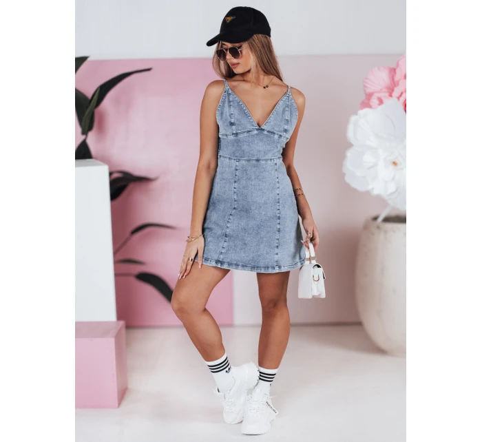 Džínové šaty bez ramínek LEALA FashionStreet EY2568