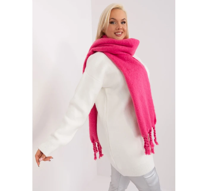 Szalik AT SZ model 19349319 ciemny różowy - FPrice