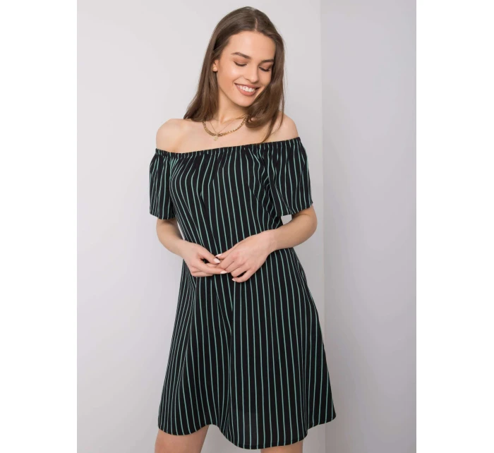 Šaty D73771M30145F černobílé