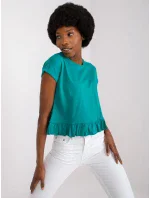 Tričko TW TS 1053.21X tmavě zelená