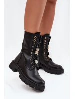 Dámské zateplené workery Lomina – černé Dámské zateplené workery Lomina – černé