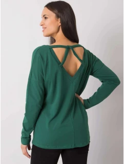 Dámská halenka RV BZ model 21759822 Tmavě zelená Rue Paris - FPrice