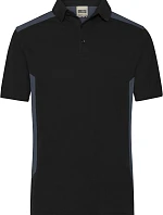 Daiber JN 1826 Pánské pracovní piqué polo "Strong" 02.1826 black/carbon
