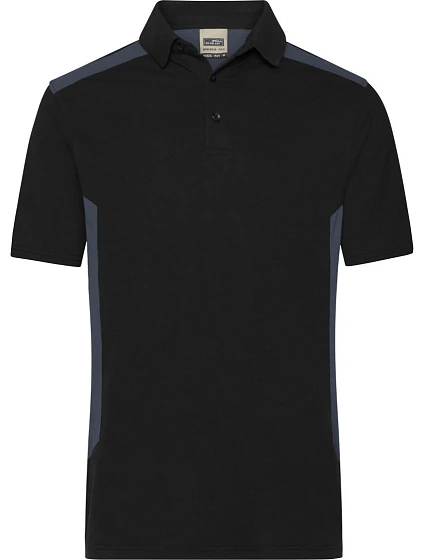 Daiber JN 1826 Pánské pracovní piqué polo "Strong" 02.1826 black/carbon Daiber JN 1826 Pánské pracovní piqué polo "Strong" 02.1826 black/carbon