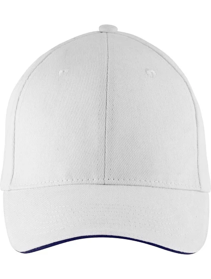 SOL'S Buffalo 6 panelová baseballová kšiltovka 25.8100 white/french navy SOL'S Buffalo 6 panelová baseballová kšiltovka 25.8100 white/french navy