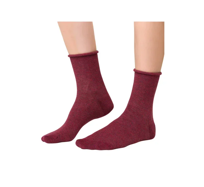 Steven 083 s kašmírem barva:kaštanová melanžová