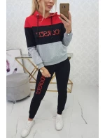 Sada s potiskem Sám červený+černý Sada s potiskem Sám červený+černý